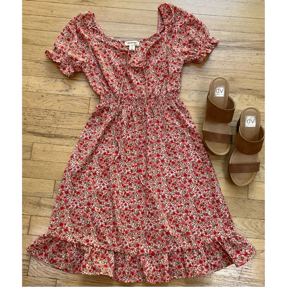 Floral Ruffle Sundress - Picture 2 of 8